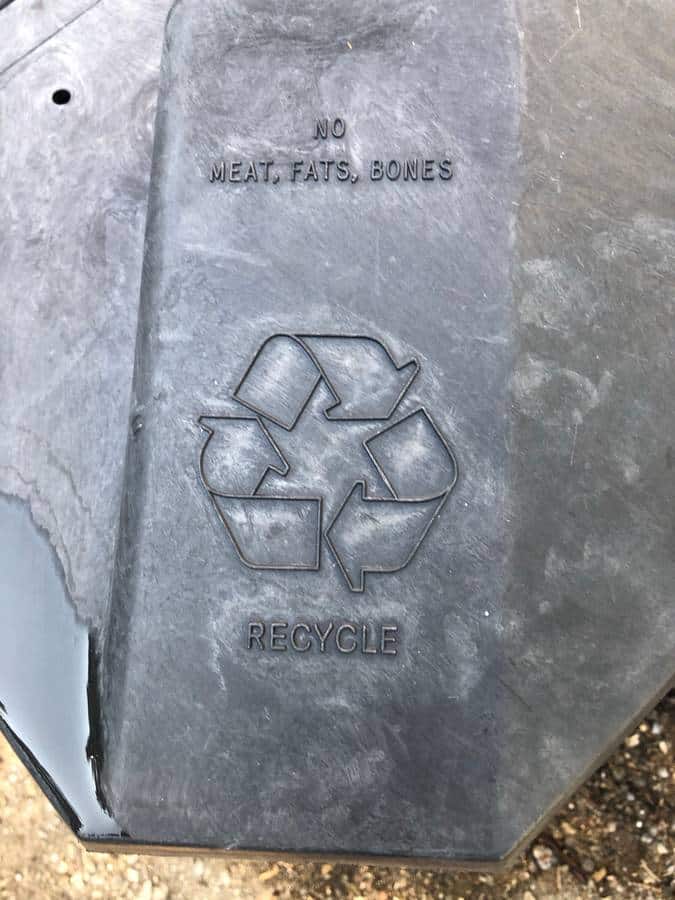 algreen's compost bin recyclable